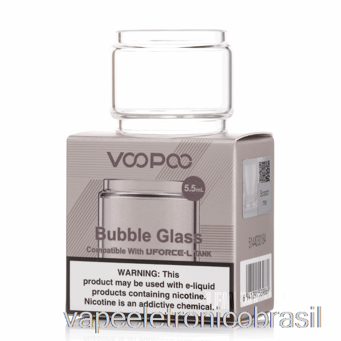 Vape Eletrônico Voopoo Uforce-l Substituição De Vidro 4ml Vidro Reto